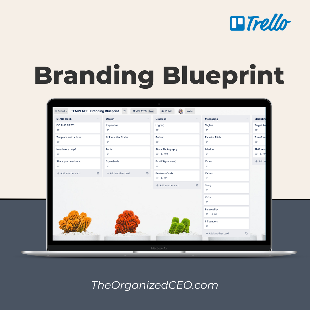 Branding Blueprint - Trello Template