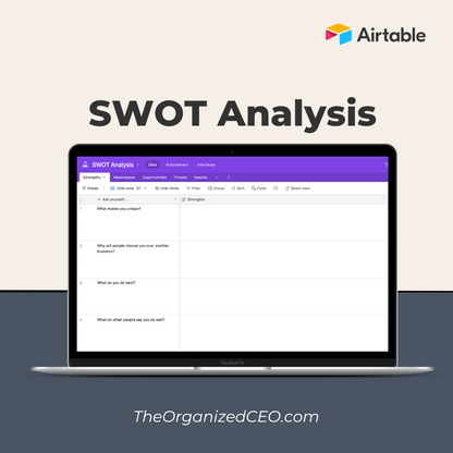 SWOT Analysis - Airtable Template